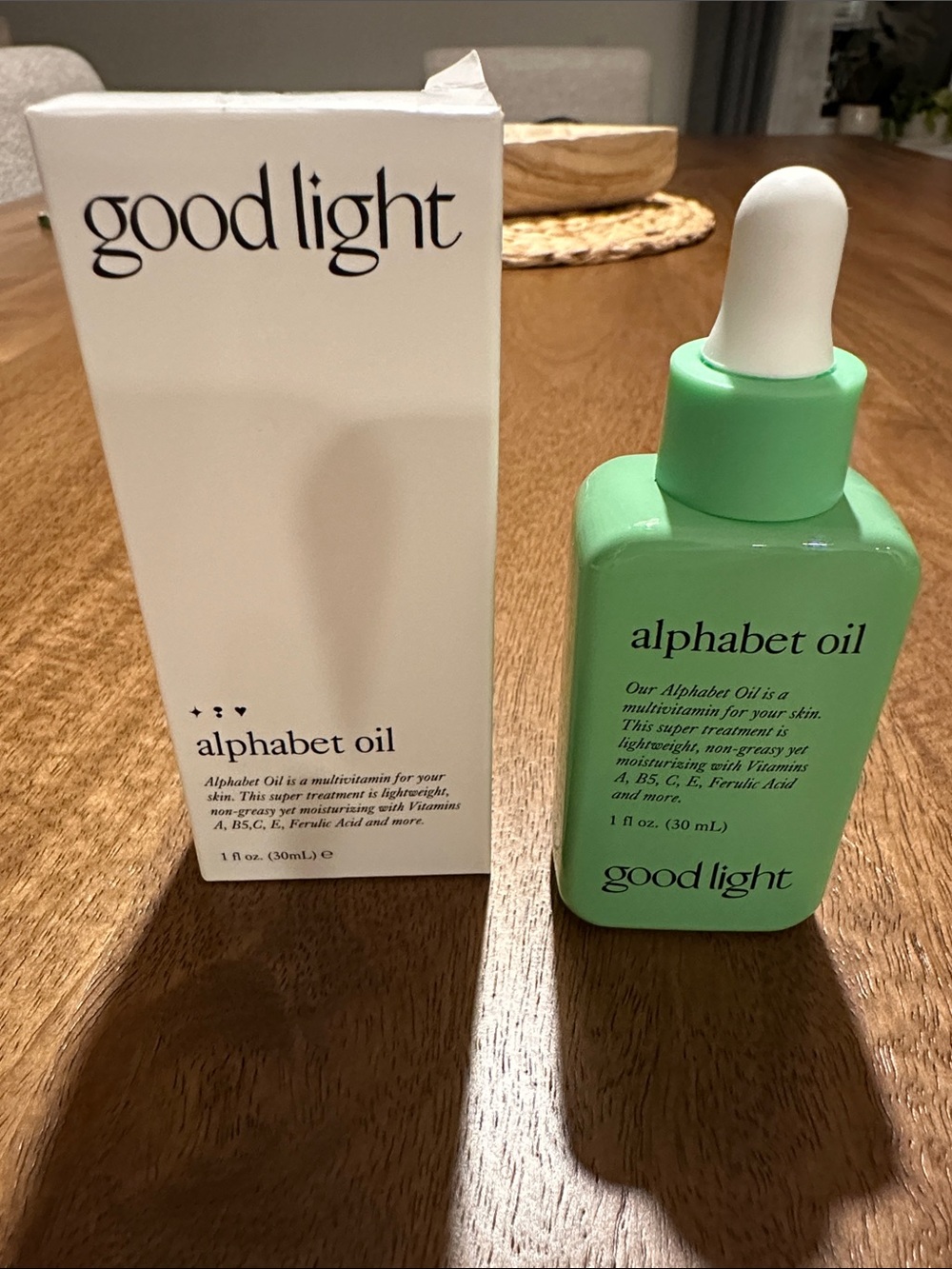 good light alphabet oil - 30 mL - NEW in box